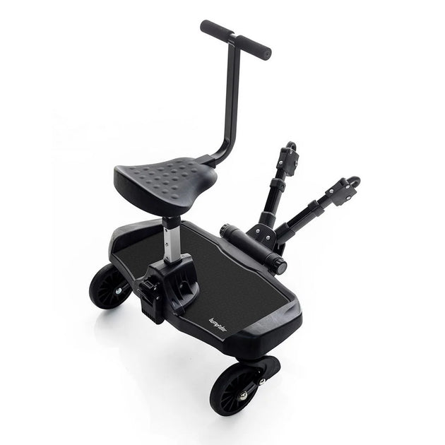 Bumprider Ride on Board with Seat - Black