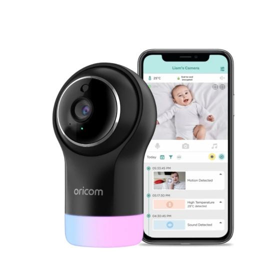 Oricom Smart HD Baby Monitor With Motorised Camera