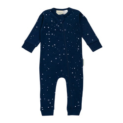 Woolbabe Merino/Organic Cotton Pyjama Suit - Tekapo Stars