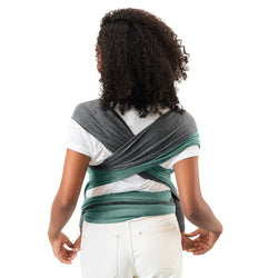 Moby Reversable Elements Wrap - Jade/Charcoal