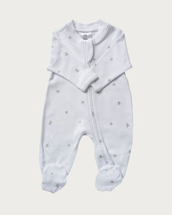 Babu Organic All in One Zip Front with Feet