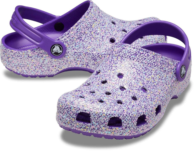 Crocs Toddler Classic Glitter Clog