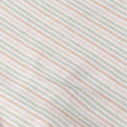 Fibre For Good Stripe Side Zip Long Sleeve Romper