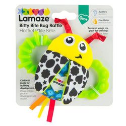 Lamaze Flip-Flop Bitty Bite Bug Rattle
