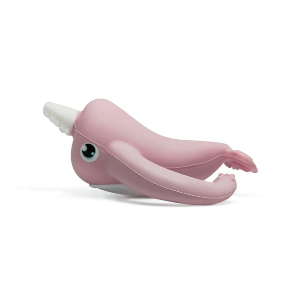 Smiley Mia Nora Narwhal Silicone Teether