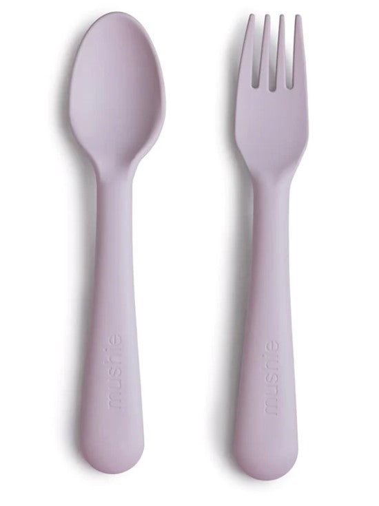 Mushie Fork & Spoon Set