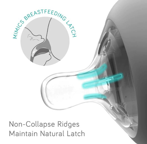 Nanobébé Advanced Venting Silicone Teats - 2-Pack