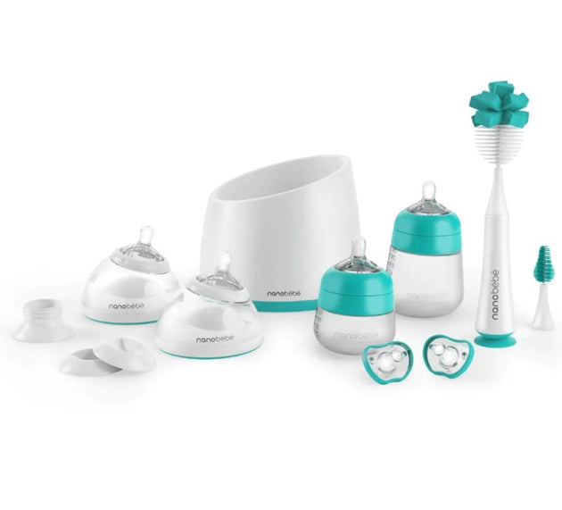 Nanobébé Complete Feeding Set - Teal
