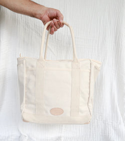Fibre For Good Canvas Bag - Natural White
