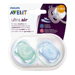 Phillips Avent Soother Ultra Air Design Pacifier 2pk