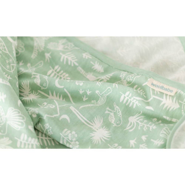 Woolbabe Merino/Organic Cotton Swaddle/Blanket