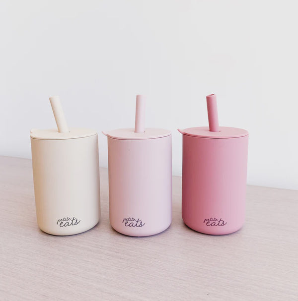 Petite Eats Silicone Mini Smoothie Cup with Straw